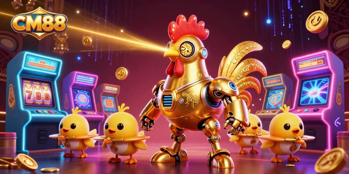 Engage with thrilling games at CM88, featuring vibrant characters and captivating casino elements.