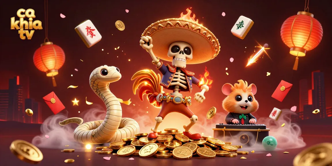 Experience thrilling live streams with ca khia tv featuring vibrant characters and dynamic gambling elements.