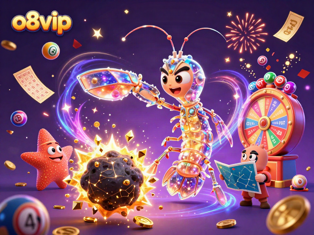 Immerse in the vibrant action at o8vip, where galactic champions soar through a festival of prizes.