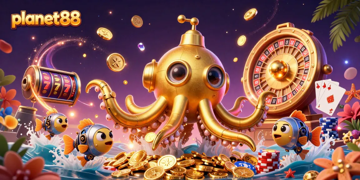 Join the excitement at planet88 with slot games, golden coins, and thrilling jackpots!
