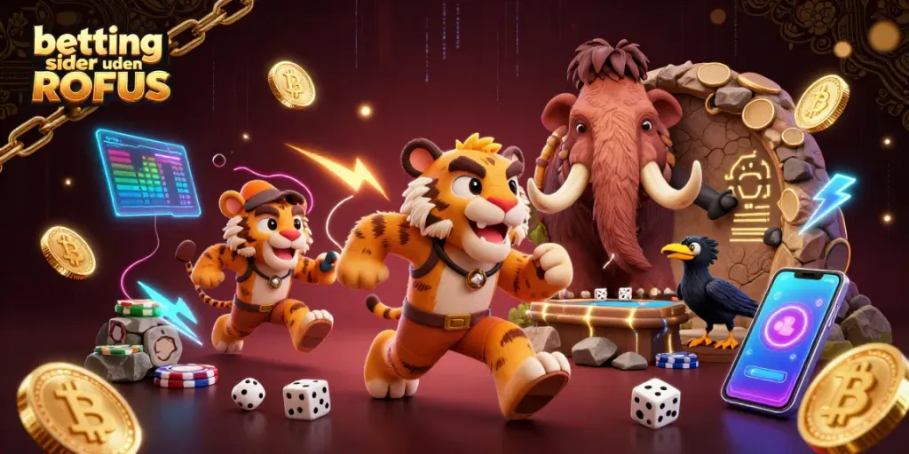Place bets at the top betting sider uden ROFUS with neon-infused casino atmosphere.