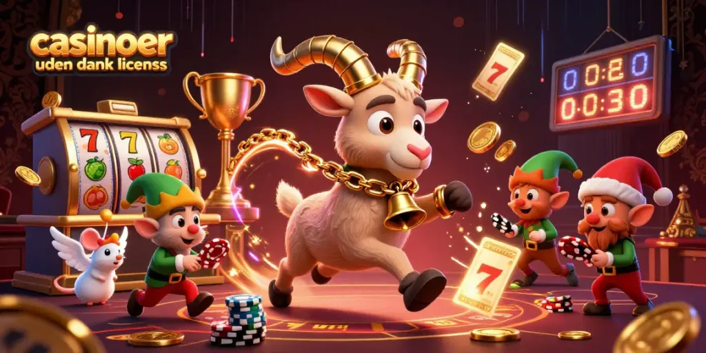 Experience thrilling action at casinoer uden dansk licens with Krampus and playful characters.