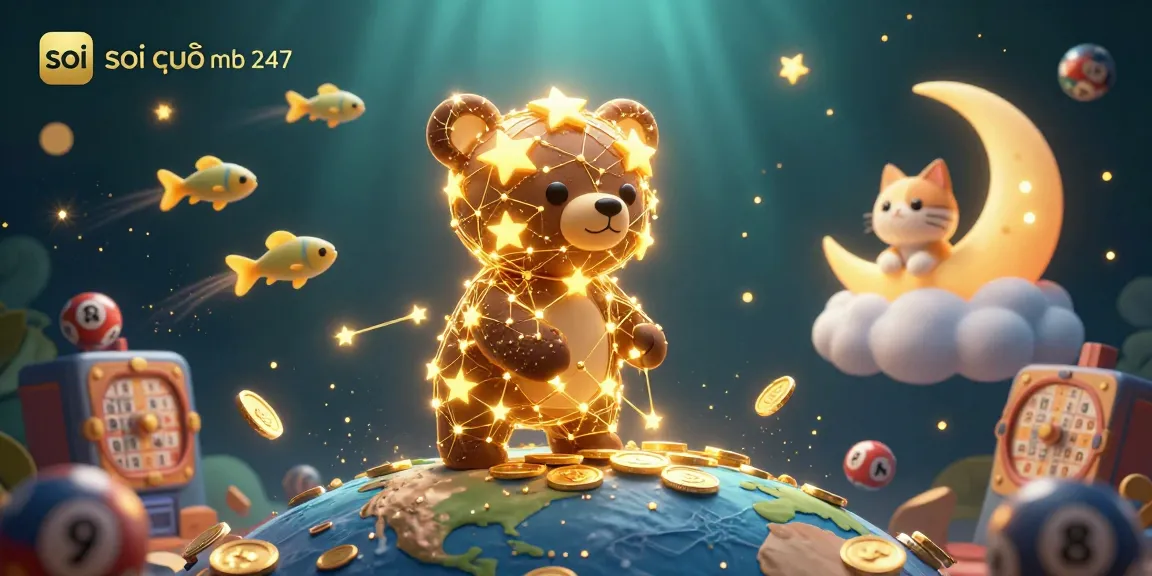 Scoop lottery winnings with soi cầu mb 247 as the constellation bear charms riches from below.