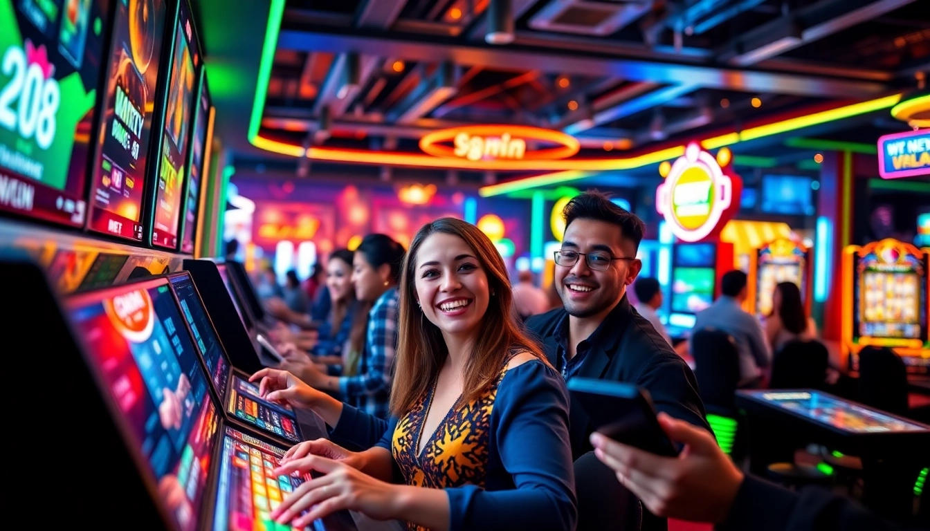 Experience the excitement of online gaming at 98win with players enjoying dynamic casino games.
