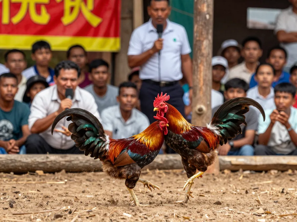 Experience the excitement of đá gà cựa as roosters engage in fierce competition.
