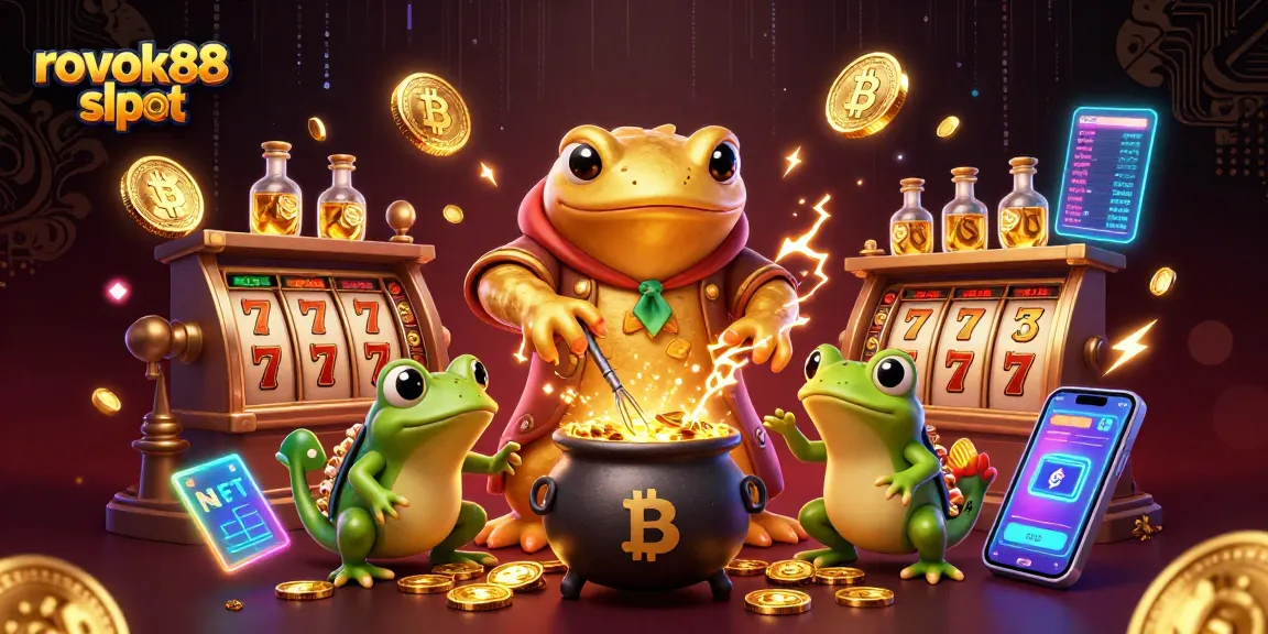 Experience thrilling gameplay with rokok88 slot, showcasing vivid golden illustrations and dynamic casino elements.