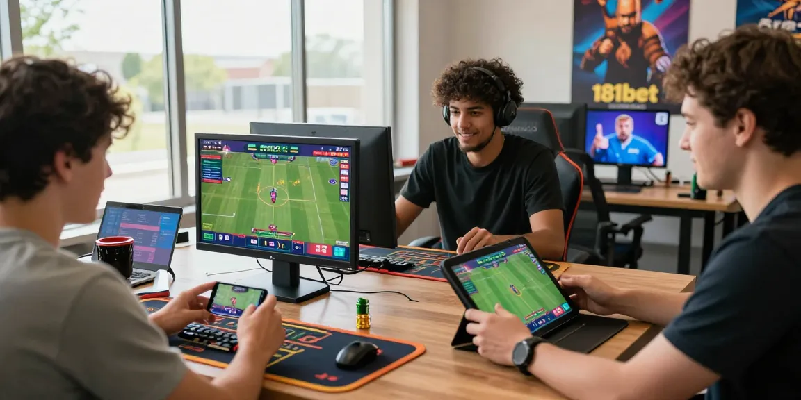 Engaged players enjoying diverse betting experiences at 181bet in a vibrant online gaming environment.